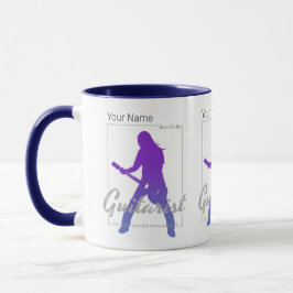 Taza Nacido para ser guitarrista de músicos y miembro d