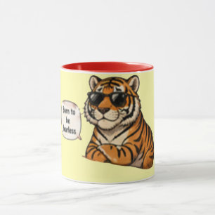 Taza Nacido Para Ser Intrépido   Café Inspirador