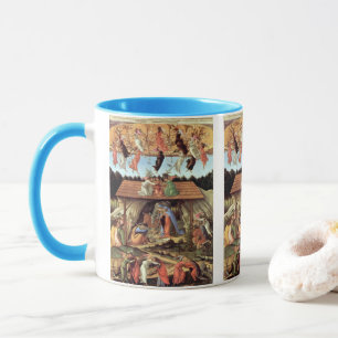 Taza Nacimiento de Cristo, Natividad Mística por Bottic