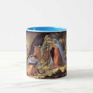 Taza Nacimiento de Cristo, Natividad Mística por Bottic