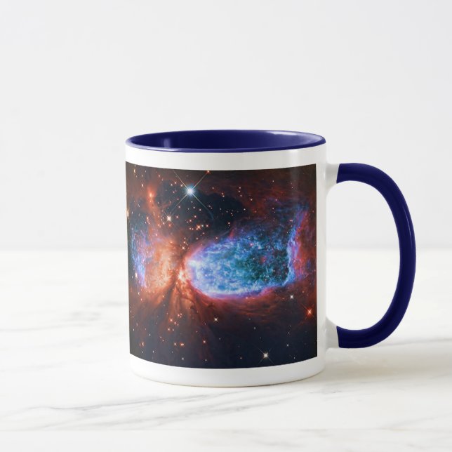 Taza Nacimiento de estrella en Cisne Constellation, el  (Derecha)