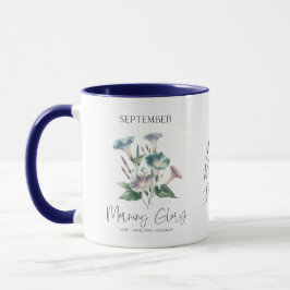 Taza Nacimiento de septiembre Flor Regalo de Gloria