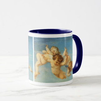 Taza Nacimiento de Venus, detalle de Ángeles por Alexan