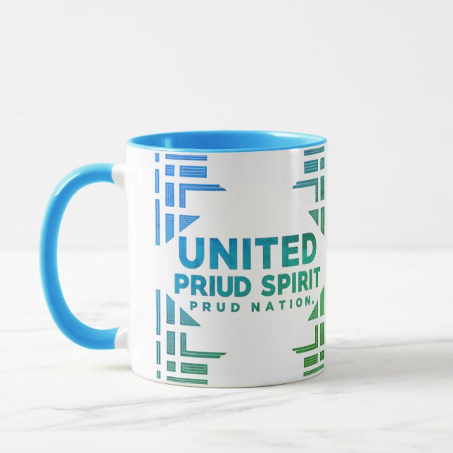 Taza Nación orgullosa del Espíritu Unido (Izquierda)