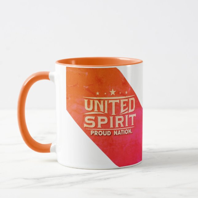 Taza Nación orgullosa del Espíritu Unido (Izquierda)