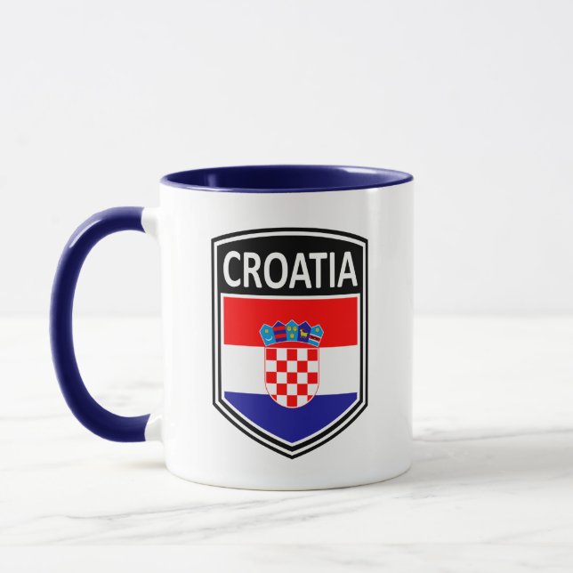 Taza Nacional - Croacia (Izquierda)