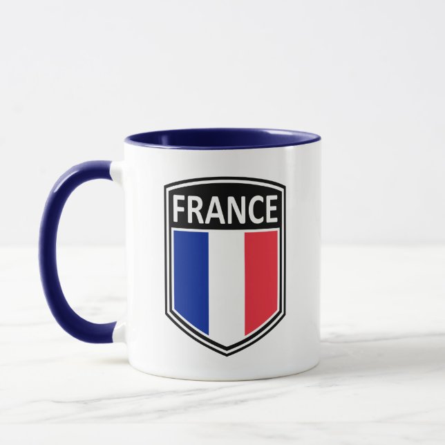 Taza Nacional - Francia (Izquierda)