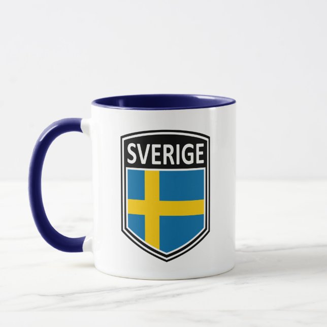 Taza Nacional - Sverige (Izquierda)