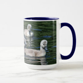 Taza Nadar Amigos pájaros del lago pájaros tiernos anim