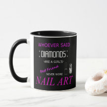 Nail Art es mi mejor amigo Combo Mug de 11 oz