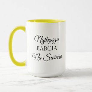 Taza Najlepsza Babcia Na Świecie - Abuela polaca