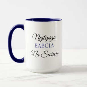Taza Najlepsza Babcia Na Świecie - Abuela polaca