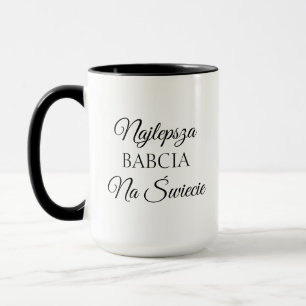 Taza Najlepsza Babcia Na Świecie - Abuela polaca