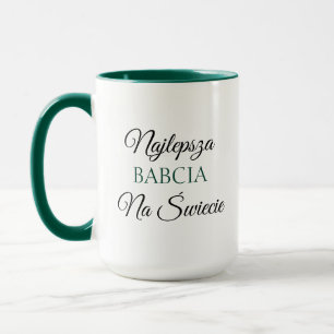Taza Najlepsza Babcia Na Świecie - Abuela polaca