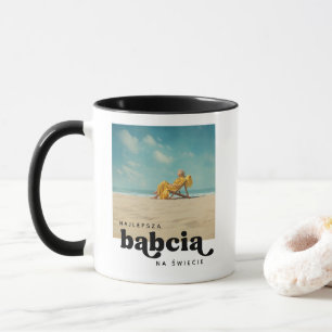 Taza Najlepsza Babcia Na Świecie Personalizado Tarjeta 