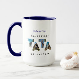 Taza NAJLEPSZY TATA NA ŚWIECIE enorme Mug