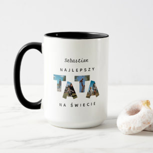 Taza NAJLEPSZY TATA NA ŚWIECIE enorme Mug