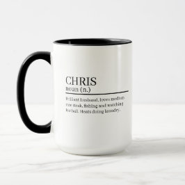 Taza Name Definition Cup, Personalized Name Definition