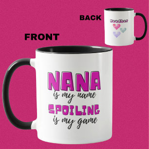 Taza Nana Personalizada Es Mi Nombre El Fracaso Es Mi J