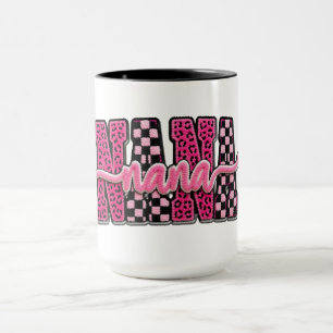 Taza Nana rosa linda
