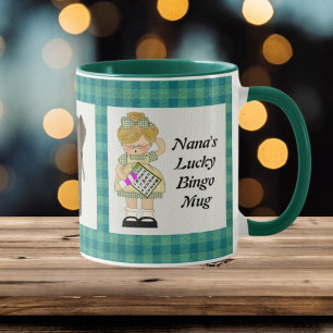 Taza Nana's Lucky Bingo Mug
