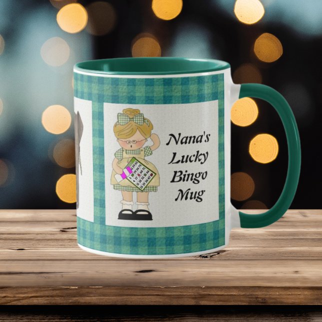 Taza Nana's Lucky Bingo Mug (Subido por el creador)
