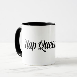 Taza Nap Queen Typography