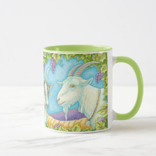 Taza Napa Valley Cabra de uva Arbor R mano Mug Billy Ki