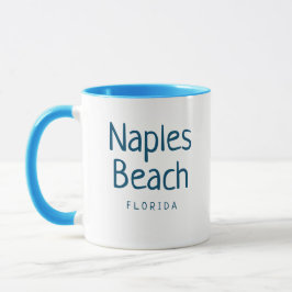 Taza Naples Beach Florida Coffee Mug
