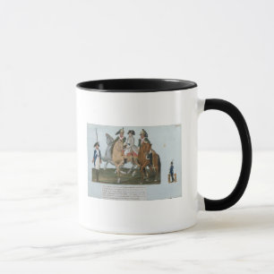 Taza Napoleon Bonaparte y el centinela de Varsovian