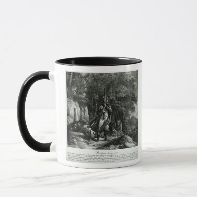 Taza Napoleon en deber de centinela (Izquierda)