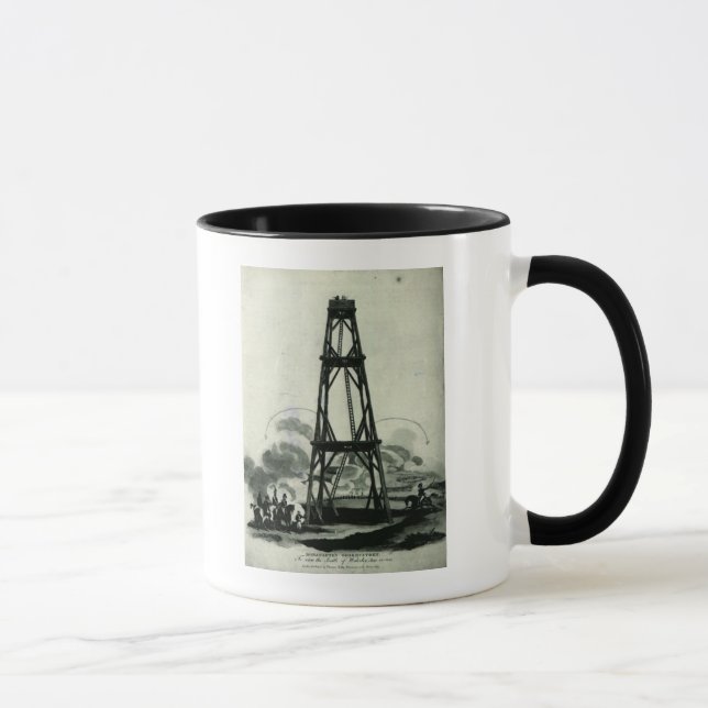Taza Napoleon en su observatorio (Derecha)