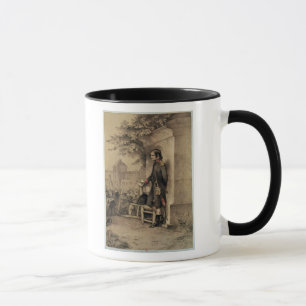 Taza Napoleon I en el cerco del Tuileries