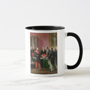 Taza Napoleon III entrega el decreto
