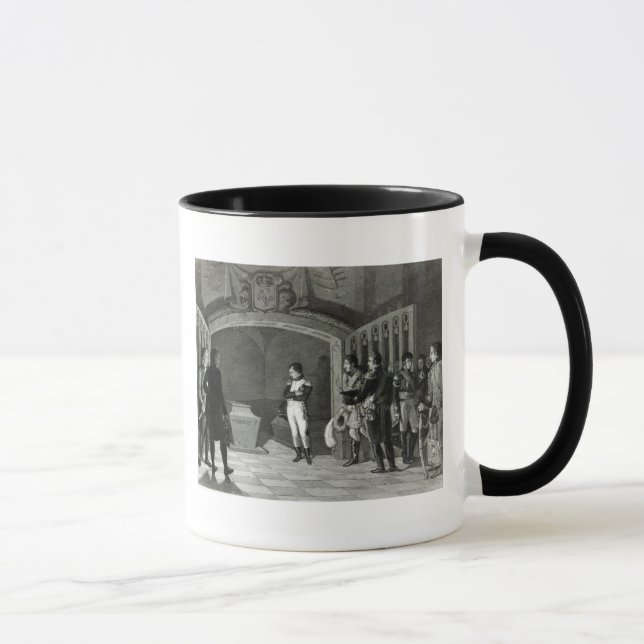 Taza Napoleon Meditating antes de la tumba (Derecha)