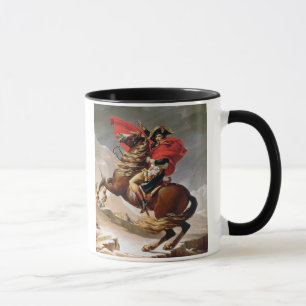Taza Napoleon que cruza las montañas, c.1800 (aceite en