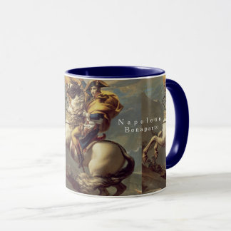 Taza Napoleón vintage cruzando los Alpes