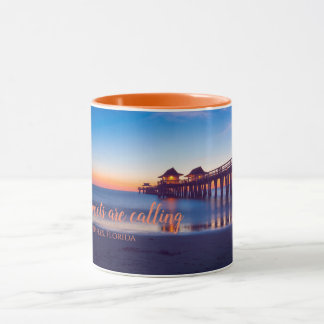 Taza Nápoles, Florida Sunset Mug