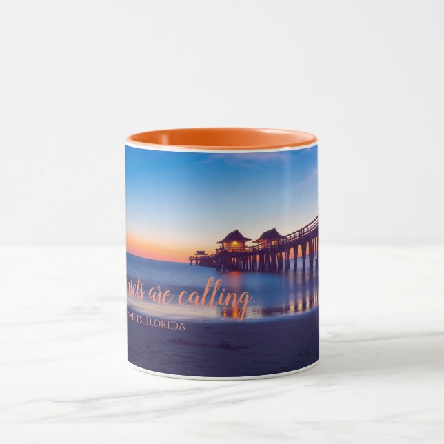 Taza Nápoles, Florida Sunset Mug (Centro)