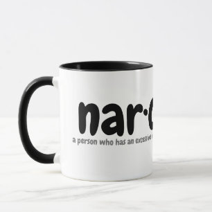 Taza nar・cis・sist coffee mug