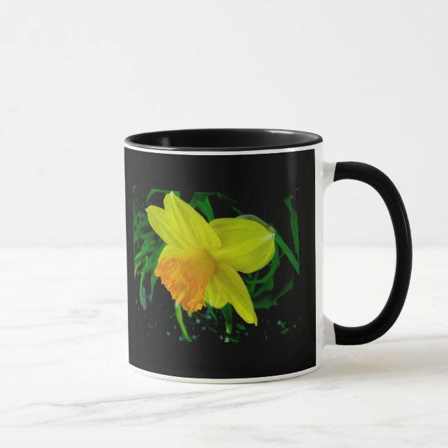 Taza Naranja amarillo Daffodil Mug (Derecha)