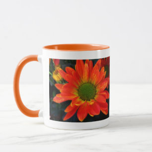 Taza Naranja Autumn Flower Besino Mug