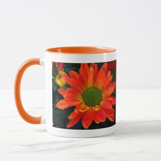 Taza Naranja Autumn Flower Besino Mug (Izquierda)
