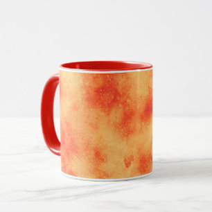 Taza Naranja de efectos de nube