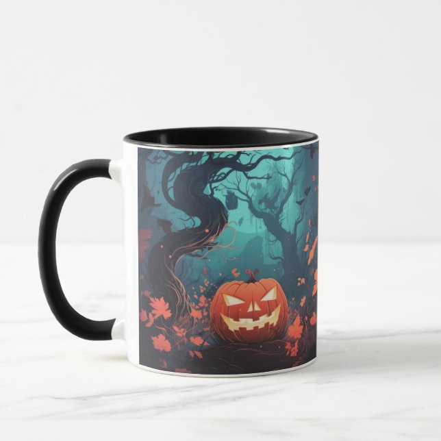 Taza Naranja de la selva flotante Jack-o' sale de Hallo (Izquierda)