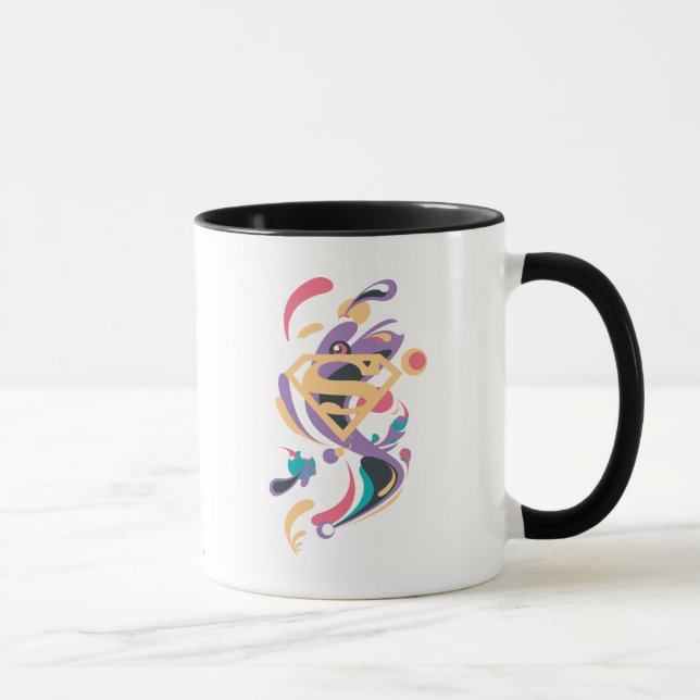 Taza Naranja de salpicaduras de color (Derecha)
