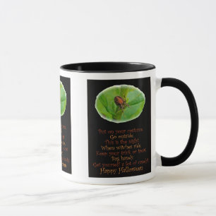 Taza Naranja marrón Araneus Halloween Mug