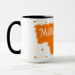 Taza Naranja Millennial Ma Design 90S Throwback