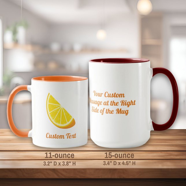 Taza Naranja Slice (Subido por el creador)