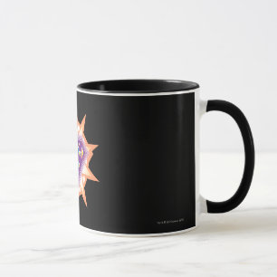 Taza Naranja Starburst de Supergirl